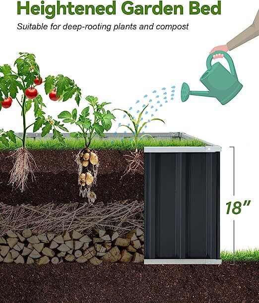 💥Today's Clearance Sale💥Galvanized Raised Garden Bed