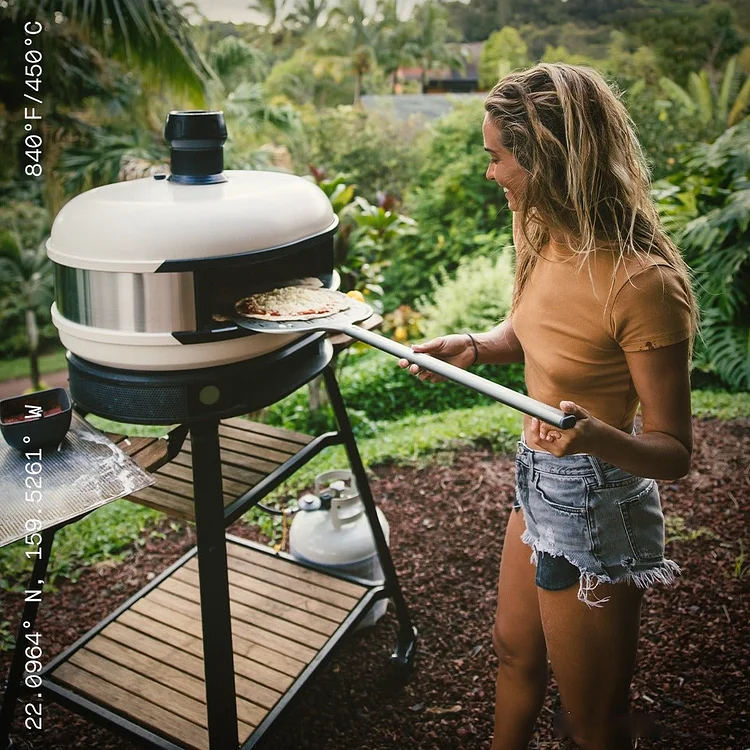 Outdoor Oven Propane Gas & Wood-Fired Dual Fuel