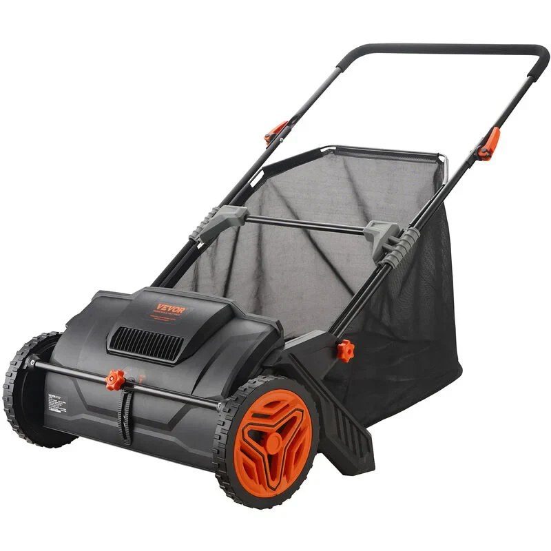21-inch Leaf & Grass Collector, Push Lawn Sweeper