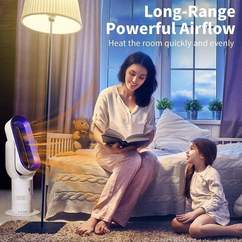 🔥2023 Mother's Day Hot Sale Now!🔥 Hot & Cool Bladeless Tower Fan