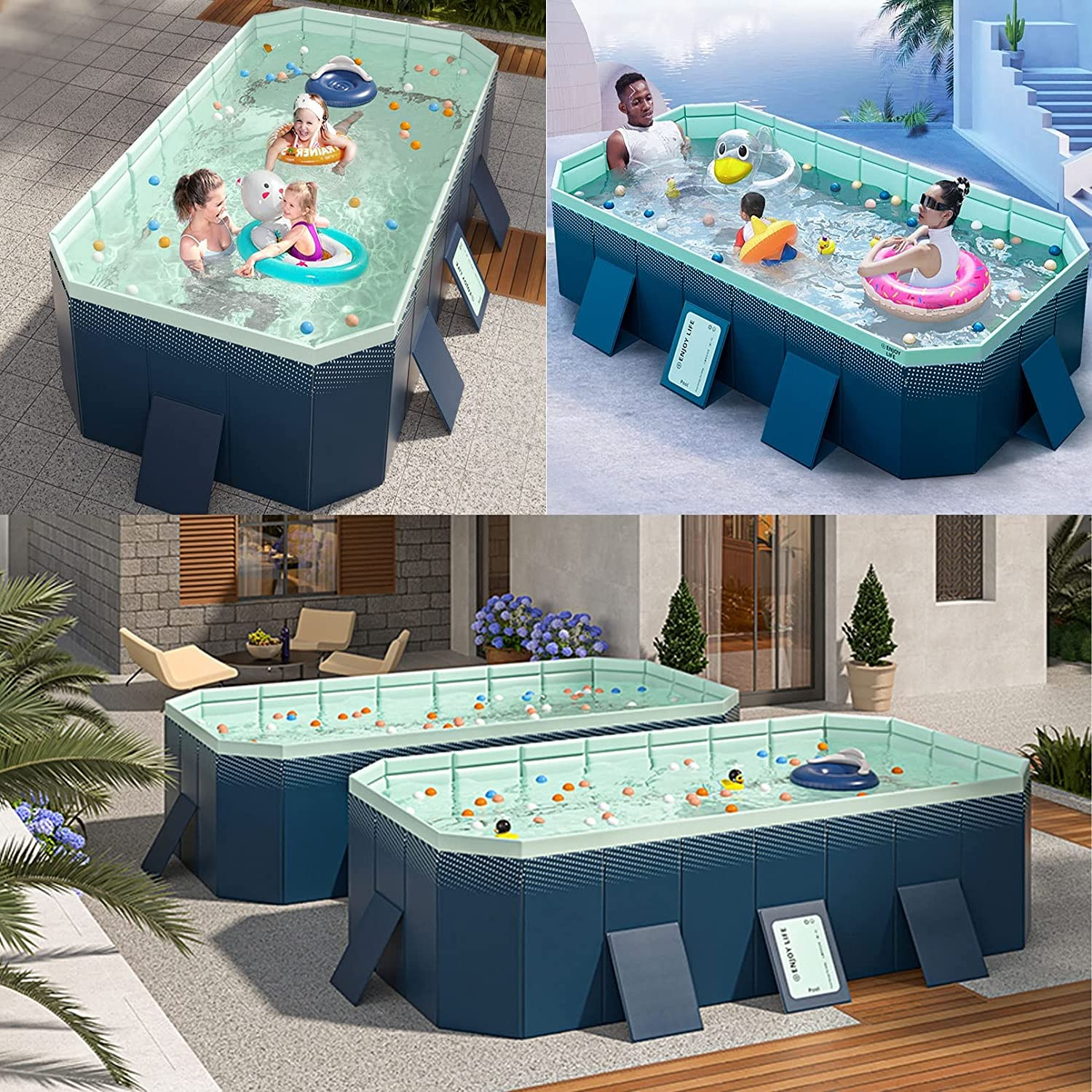 💥Today's Special💥Foldable swimming pools that do not need to be inflated