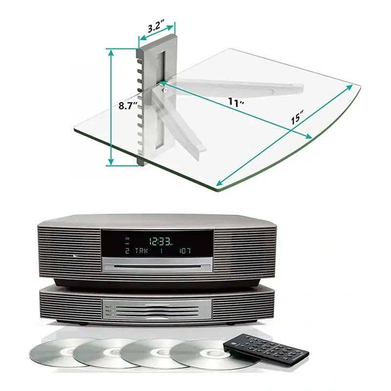 Wve Music System with Multi-CD Changer