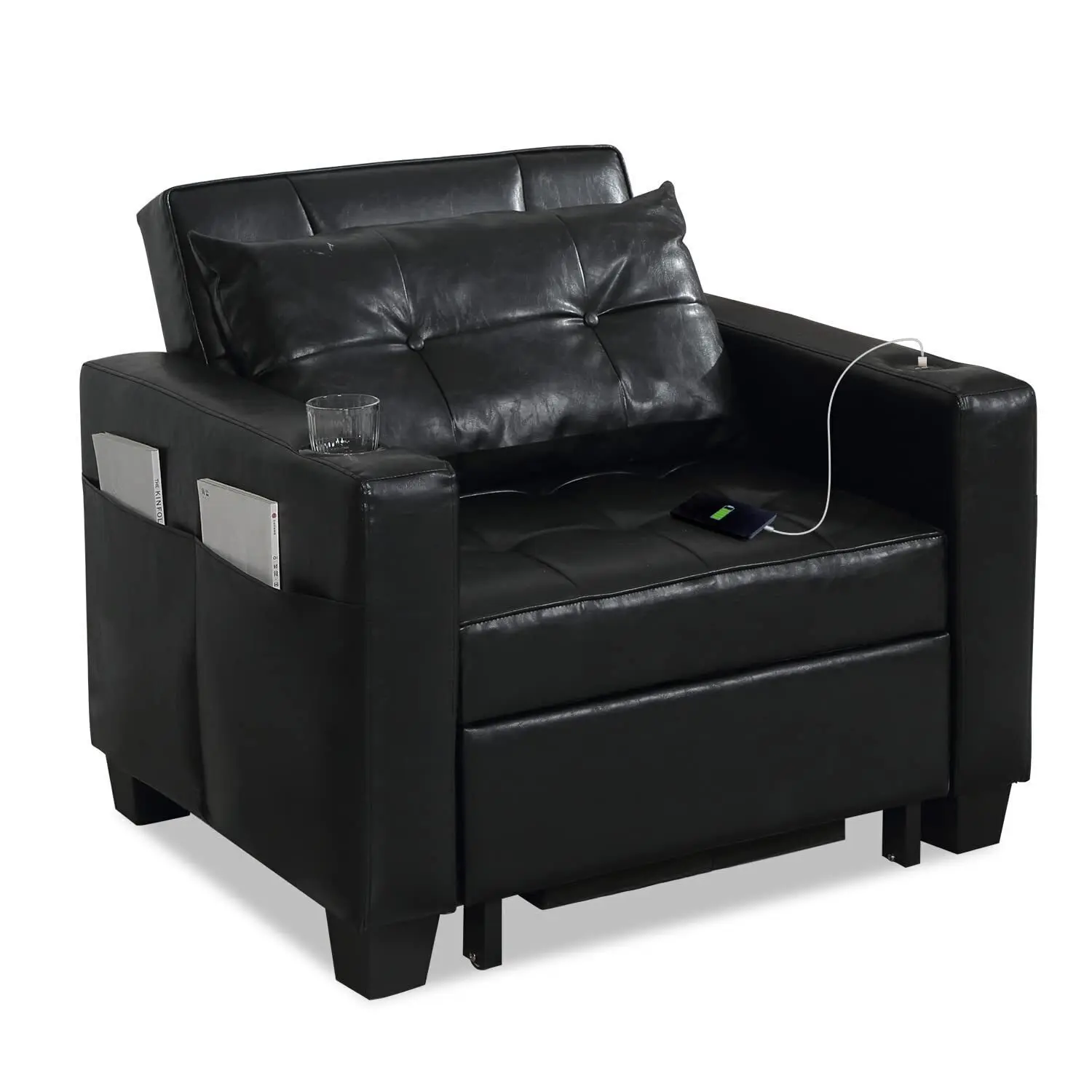 🔥Limited Stock Alert - Futon Chair Bed Convertible Chair