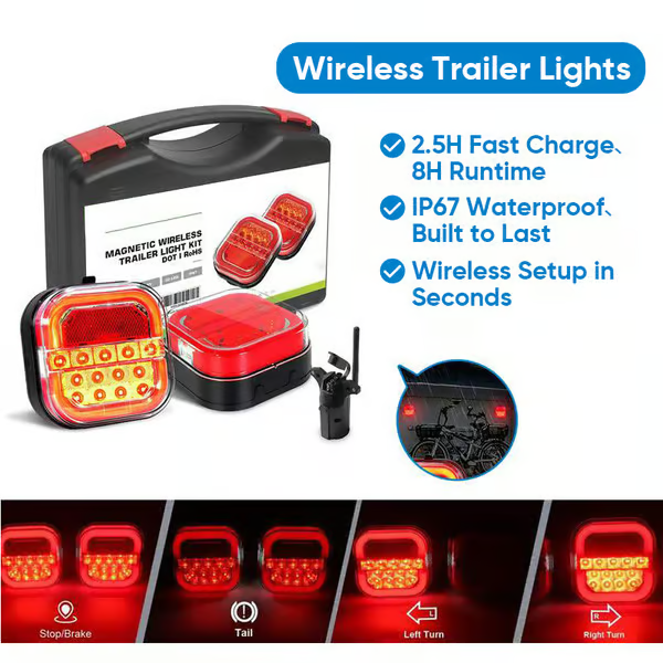 🔥Last Day 70% OFF-✨Wireless Trailer Lights