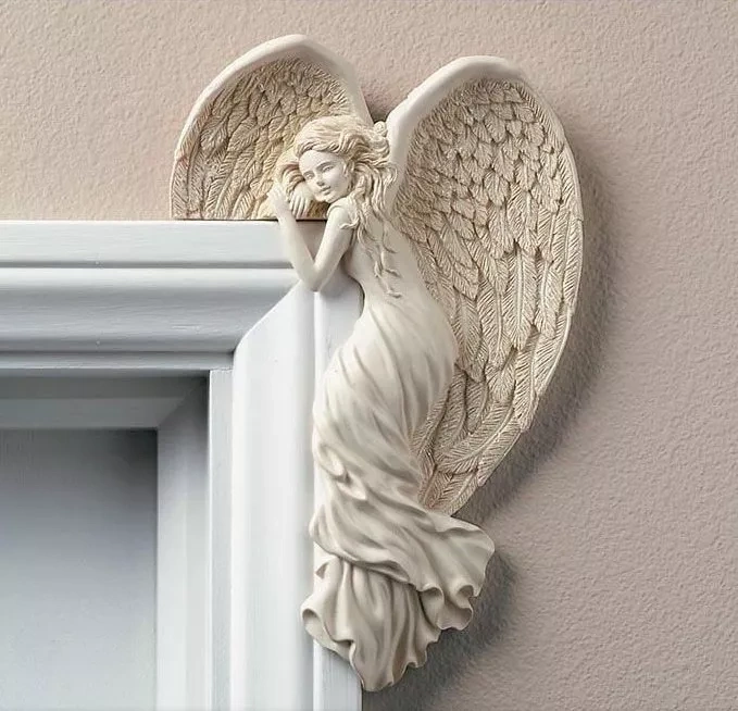 👼Door Frame Angel Wings Sculpture