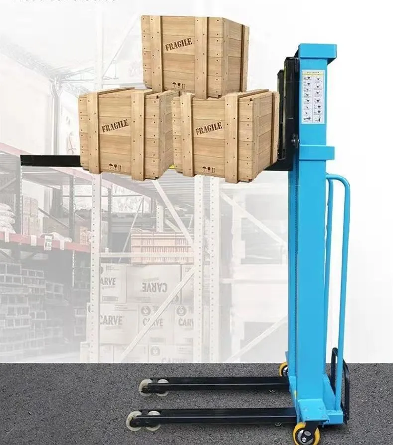 🔥Clearance Sale🔥Adjustable Straddle Hand Winch Lift Truck