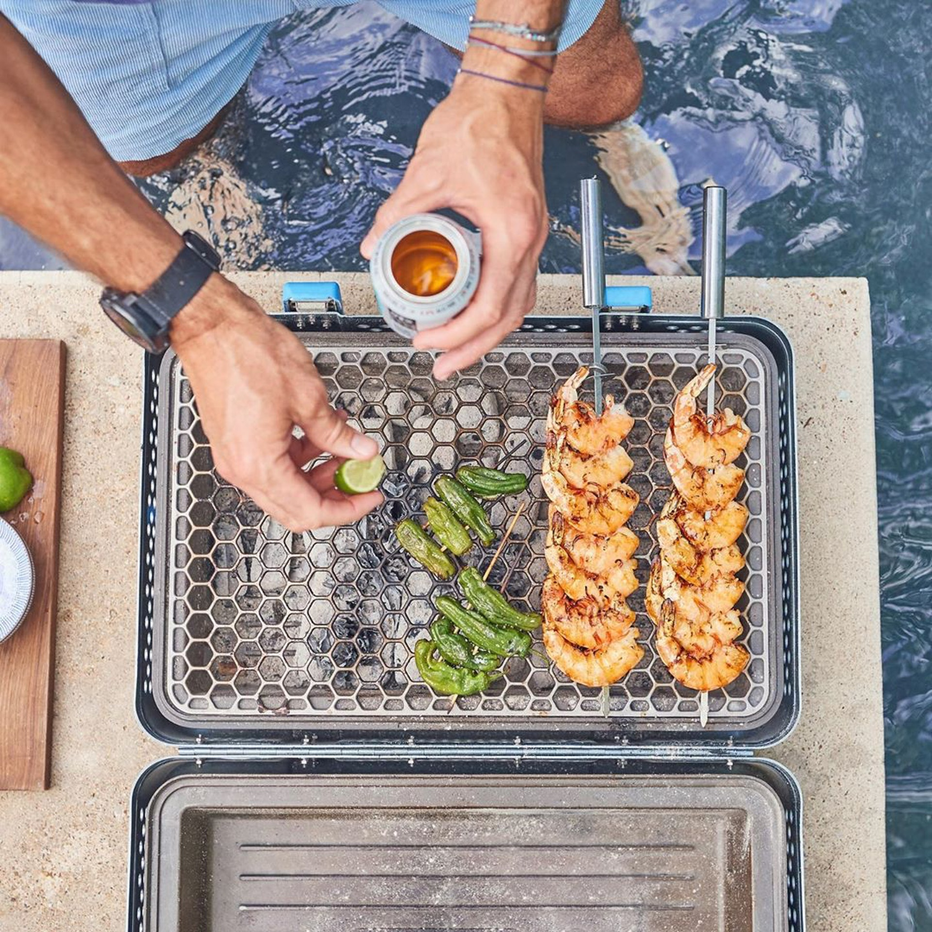 🎉Big Sale💯suitcase grill