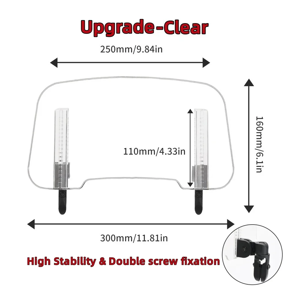 Motorcycle Windshield