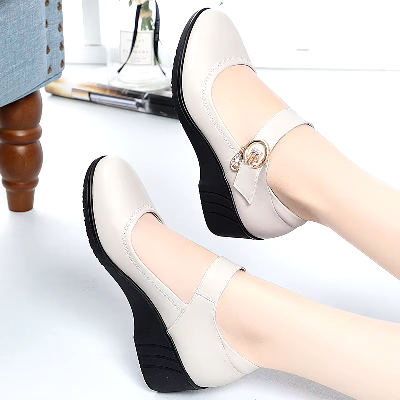 big size high quality Suede black ladies official shoes formal short heels pumps for women