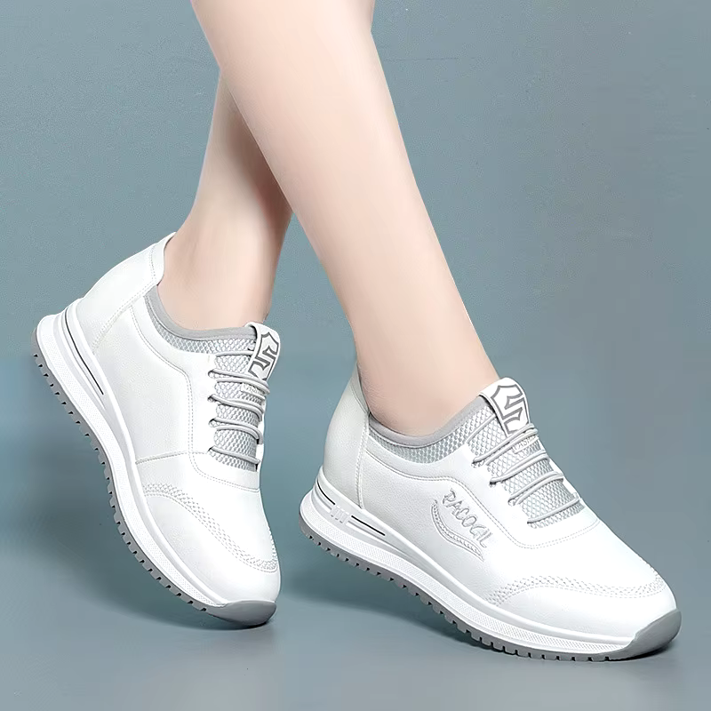 New Arrival Plus Size Vulcanize Comfortable Lace Up Flexible Casual Fashion women sport shoes sneakers