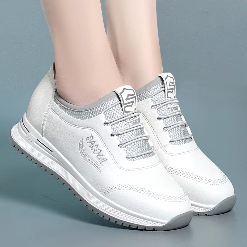 New Arrival Plus Size Vulcanize Comfortable Lace Up Flexible Casual Fashion women sport shoes sneakers