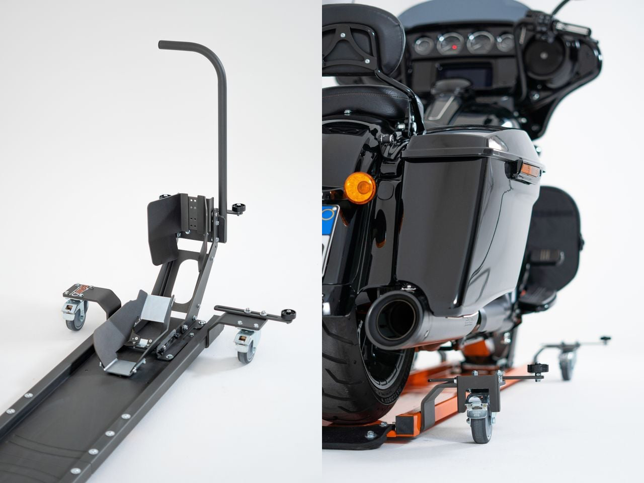 💥Big Sale💥Most Flexible And Convenient Motorcycle Rolling Stand