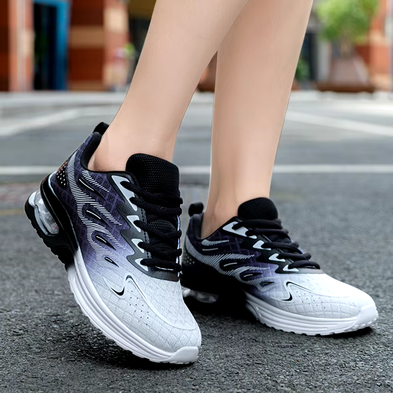 New fashion breathable walking mesh Thick Sole chunky platform Casual running shoes Sneakers