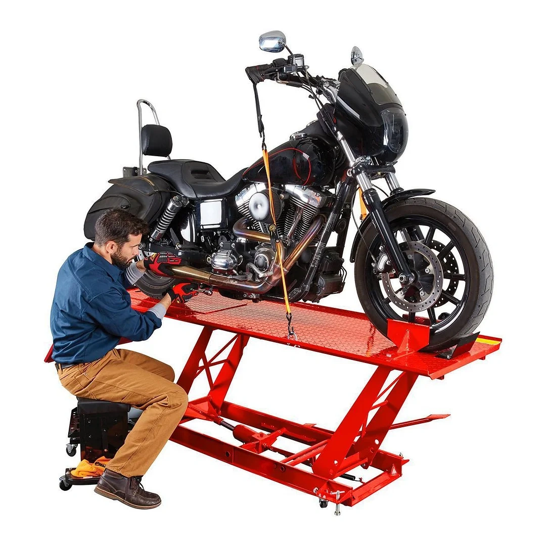 ✨Super Discount💥Motorcycle hydraulic lift table
