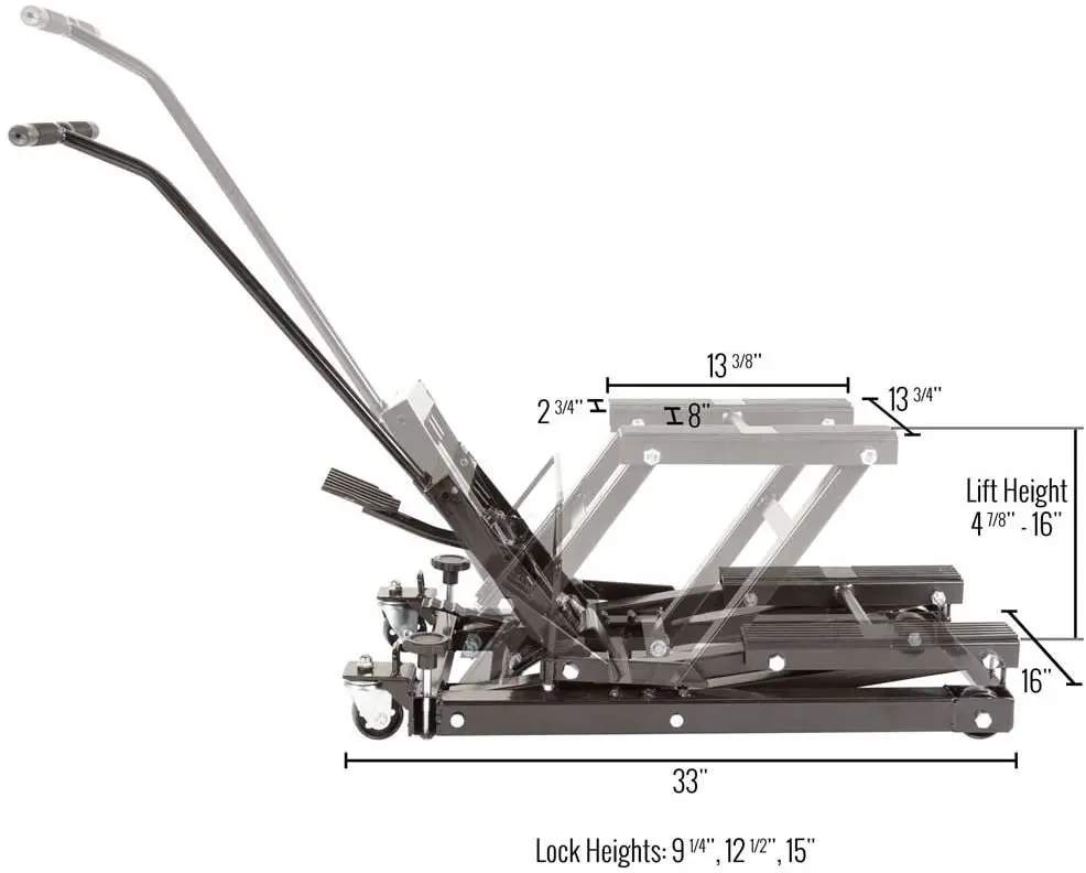 💥Clearance Sale✨Ultra Low Profile Motorcycle ATV Lift Jack