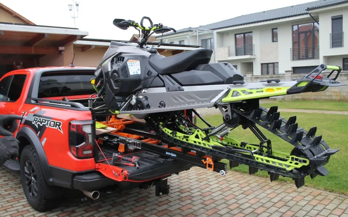 💖Low Price Promotion💥Self-Installing Inclined Motorcycle Ramp