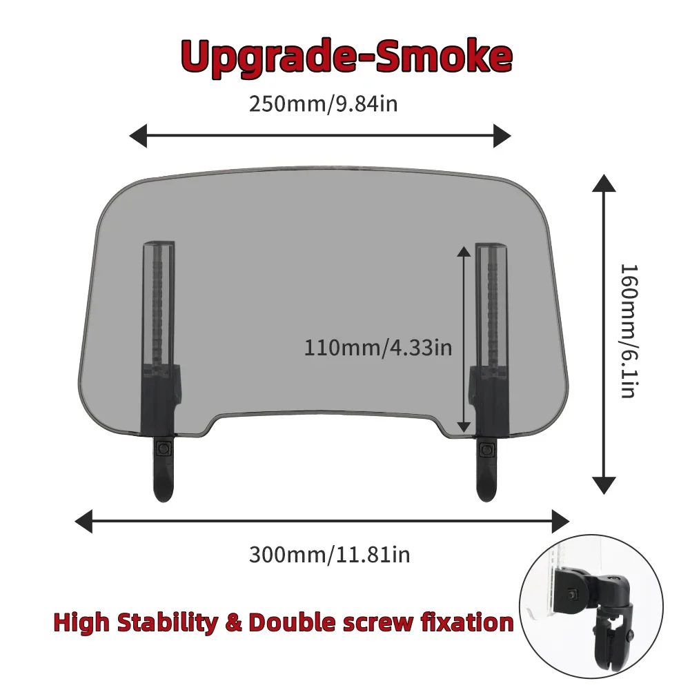 Motorcycle Windshield