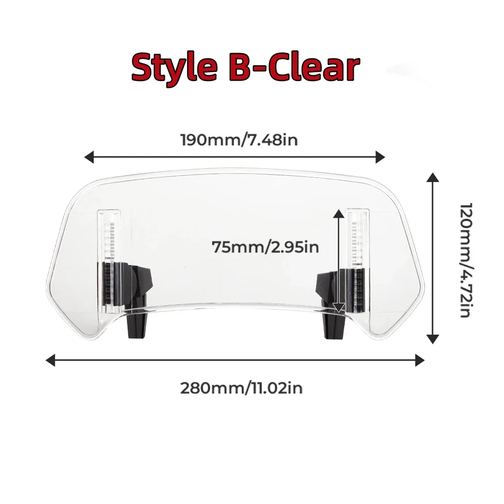 Motorcycle Windshield