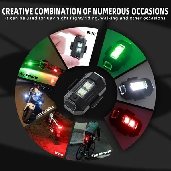 🔥Hot Sale🔥LED Car Strobe Light Pro🌈(7 Light Colors & 33 Light Modes)