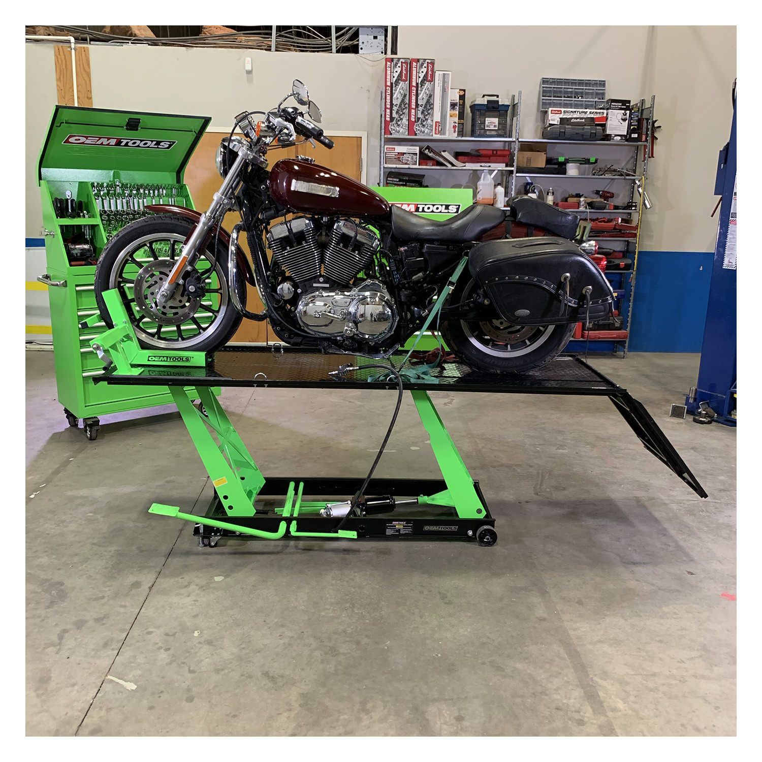 ✨Super Discount💥Motorcycle hydraulic lift table
