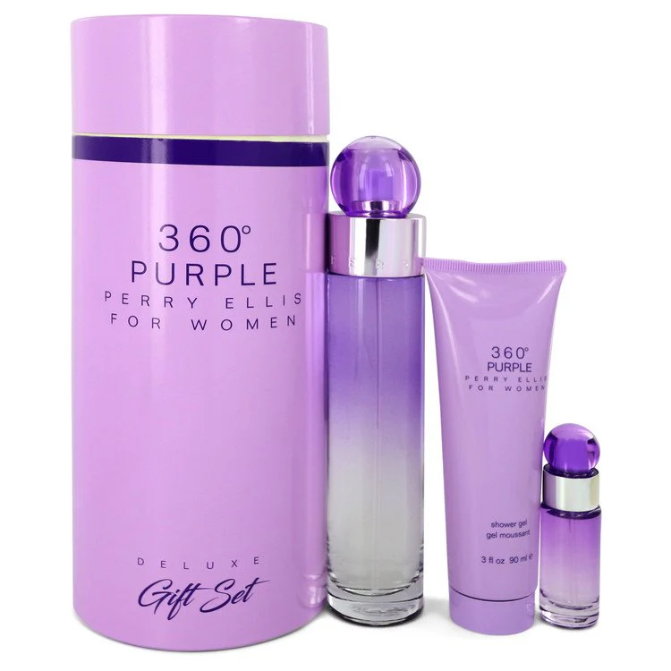 Perry Ellis 360 Purples Women Gift Set  by Perry Elli