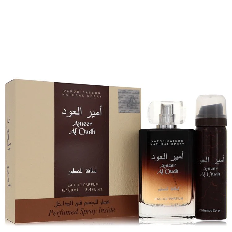 Ameer Al Oudh by Lattafa For Men Gift Set