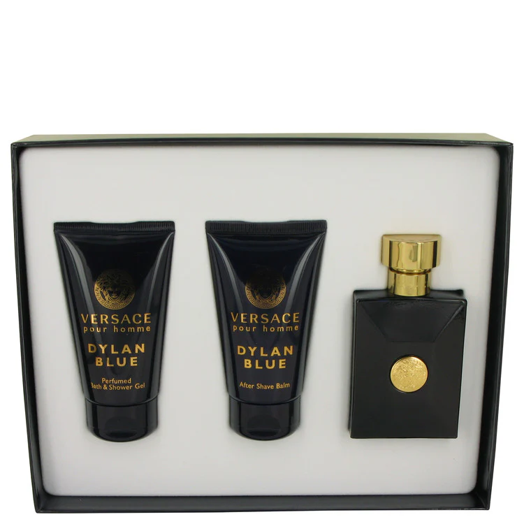 Versace Pour Homme Dylan Blue by Versace Gift Set For Men