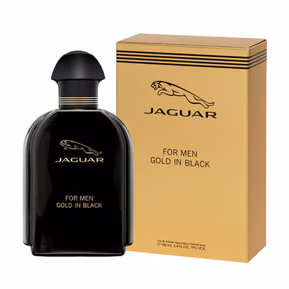 Jaguar Gold In Black
