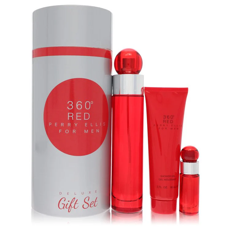 Perry Ellis 360 Red by Perry Ellis Gifts Set For Men