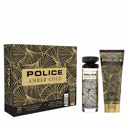Police Amber Gold Woman