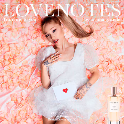 Ariana Grande LOVENOTES Vanilla Suede
