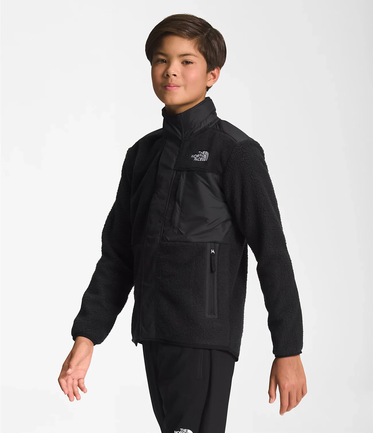 Forrest Fleece Mashup Jacket (Boys') - NF0A82SY - Past Season