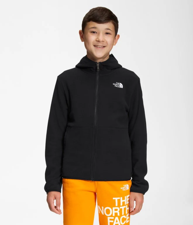 Big Kids’ Glacier Full-Zip Hooded Jacket (Youth) - NF0A7WQQ - Past Season