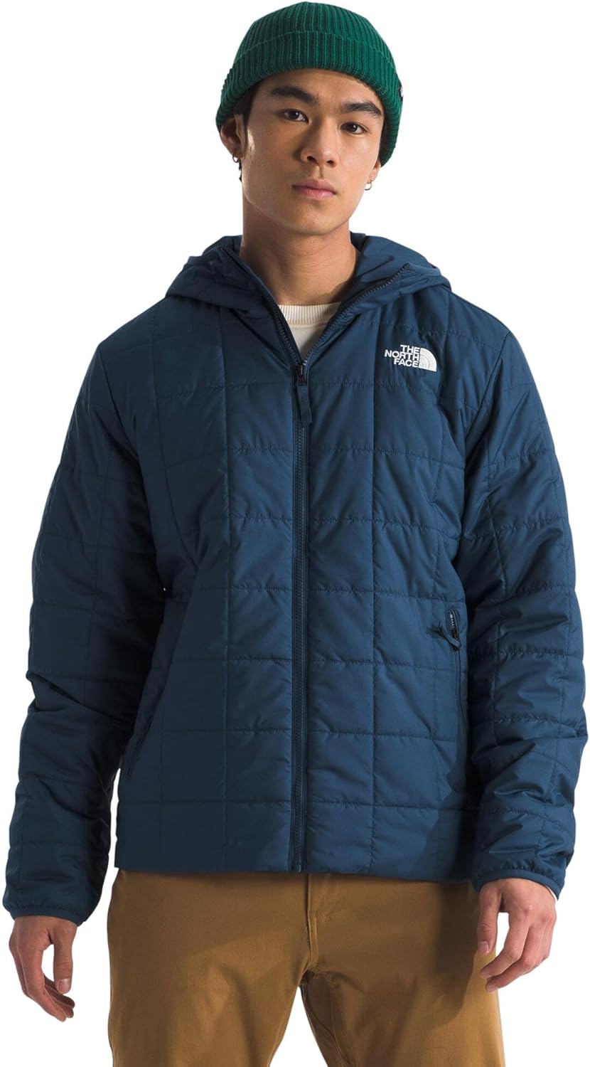 THE NORTH FACE Men's Junction Insulated Hoodie | Water Resistant With Heatseeker Insulation, 3-piece Hood & Zip Pockets