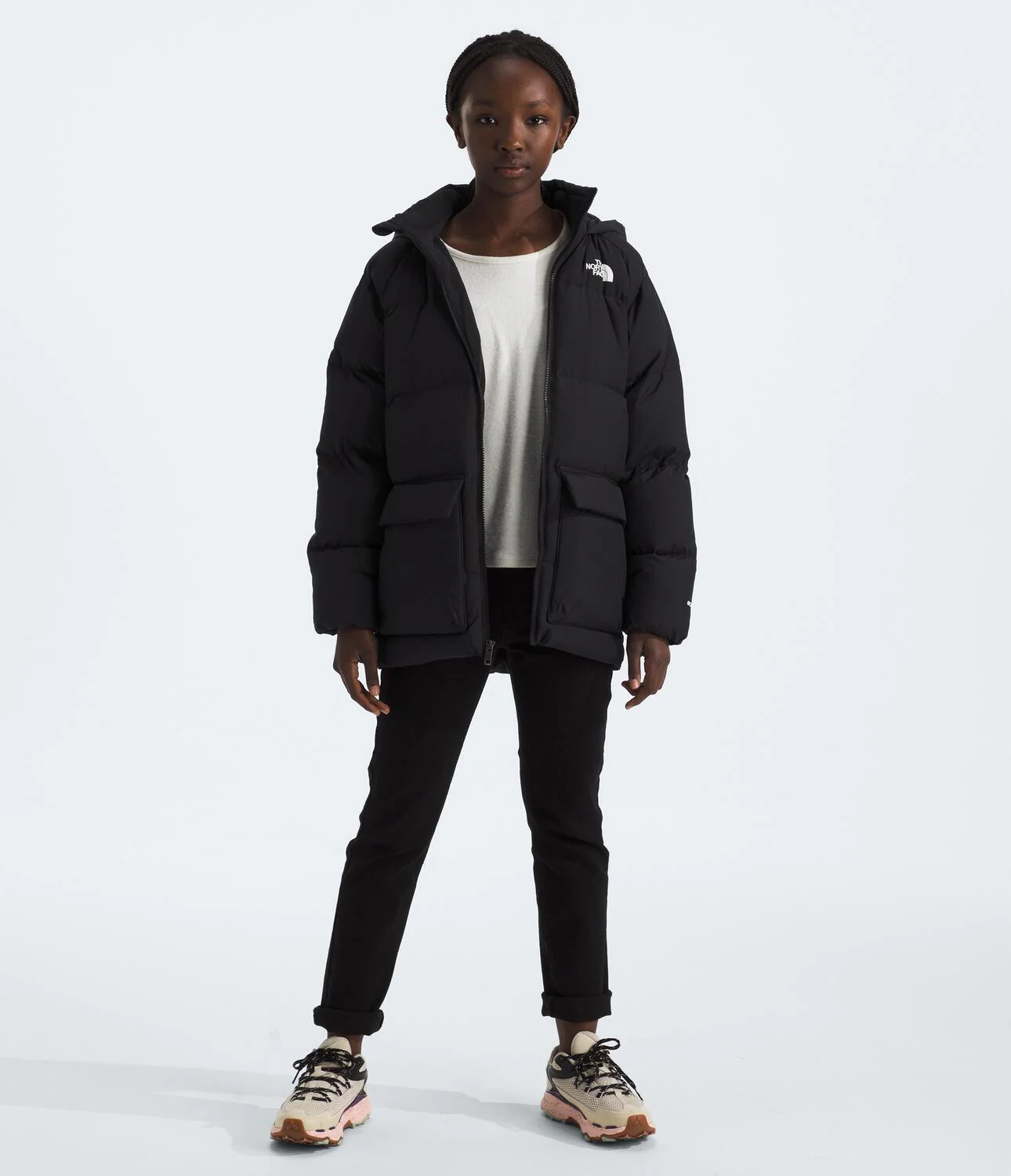 North Down Fleece-Lined Short Parka (Teens') - NF0A88UW