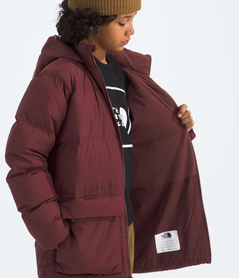 North Down Fleece-Lined Short Parka (Teens') - NF0A88UW
