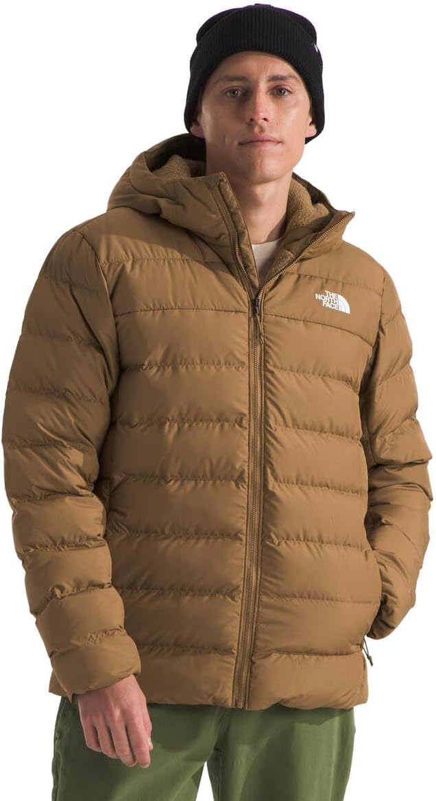 THE NORTH FACE Men's Aconcagua 3 Lined Hoodie | Wind Resistant, Water Repellent, 600 Fill Waterfowl Down Insulation