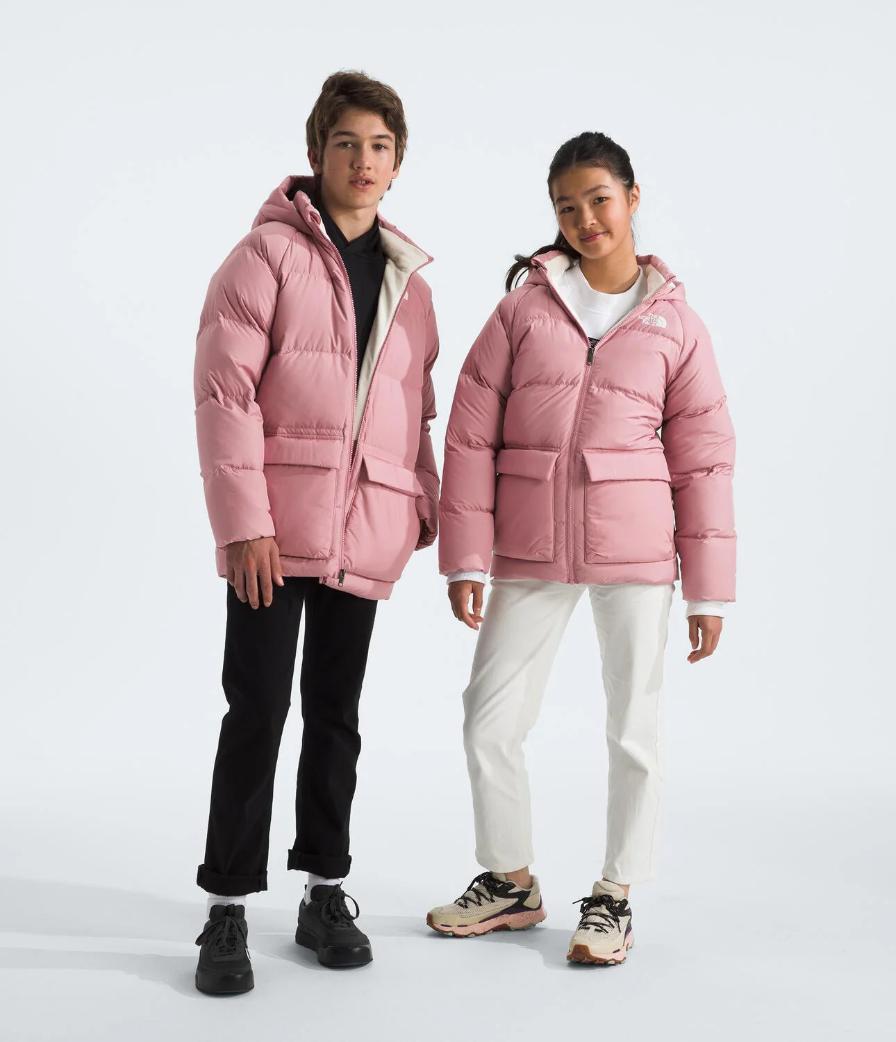 North Down Fleece-Lined Short Parka (Teens') - NF0A88UW