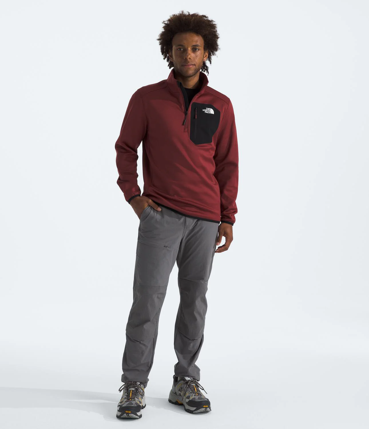 Crest 1/4-Zip Fleece Jacket (Men's) - NF0A897D