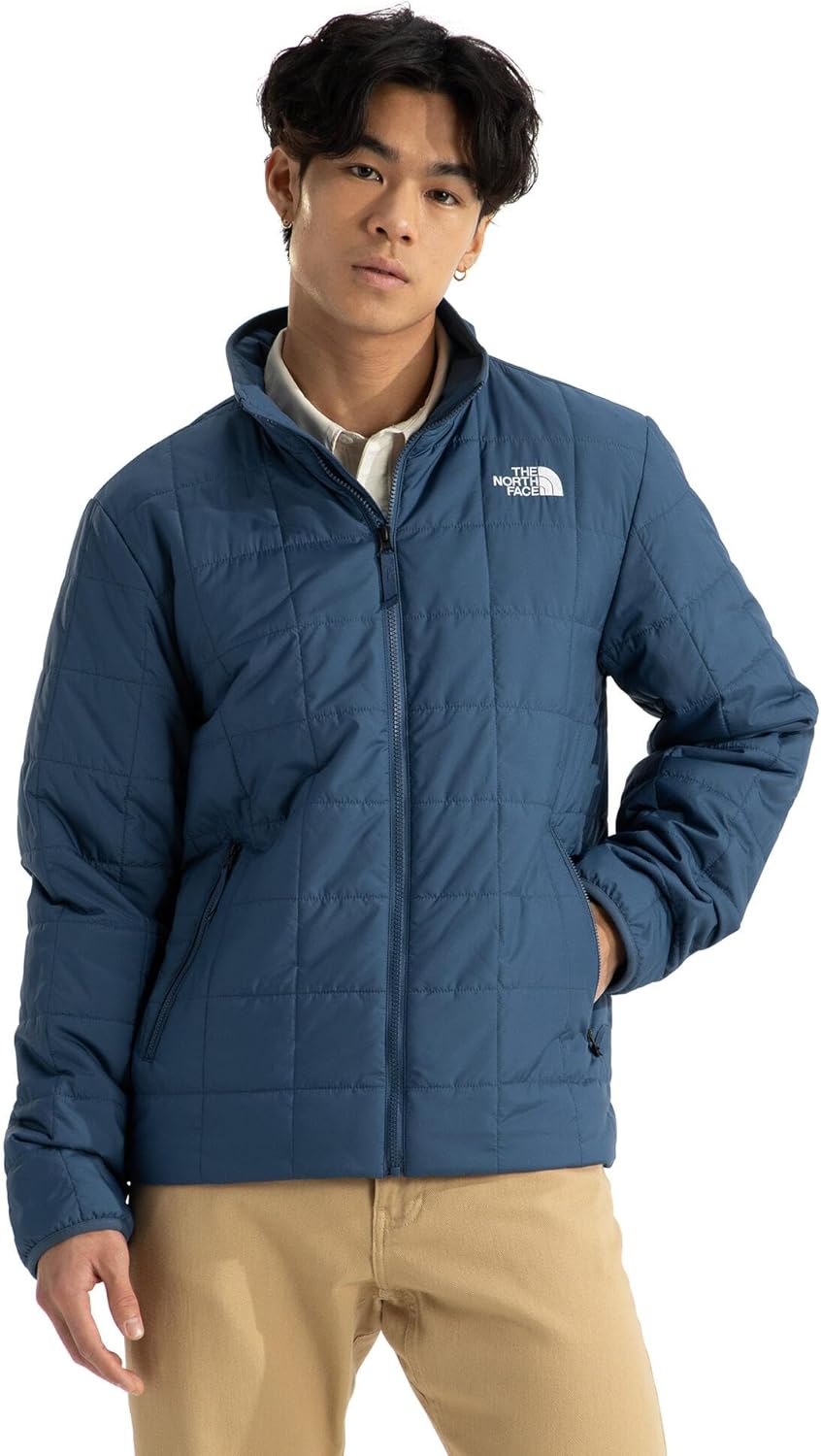 THE NORTH FACE Men's Junction Insulated Jacket | Water Repellent Winter Coat With Synthetic Insulation & Zip Hand Pockets