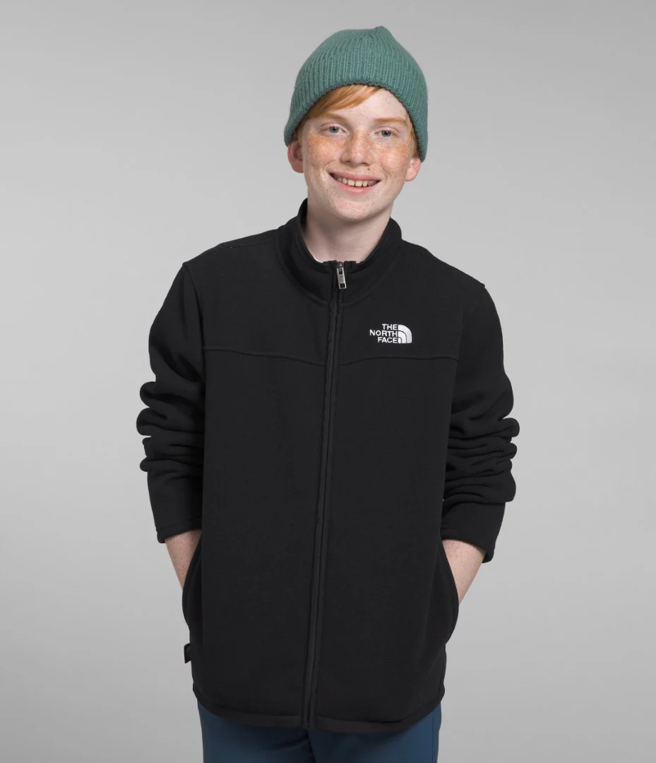 Sweater Fleece Full-Zip Jacket (Boys') - NF0A84LK - Past Season