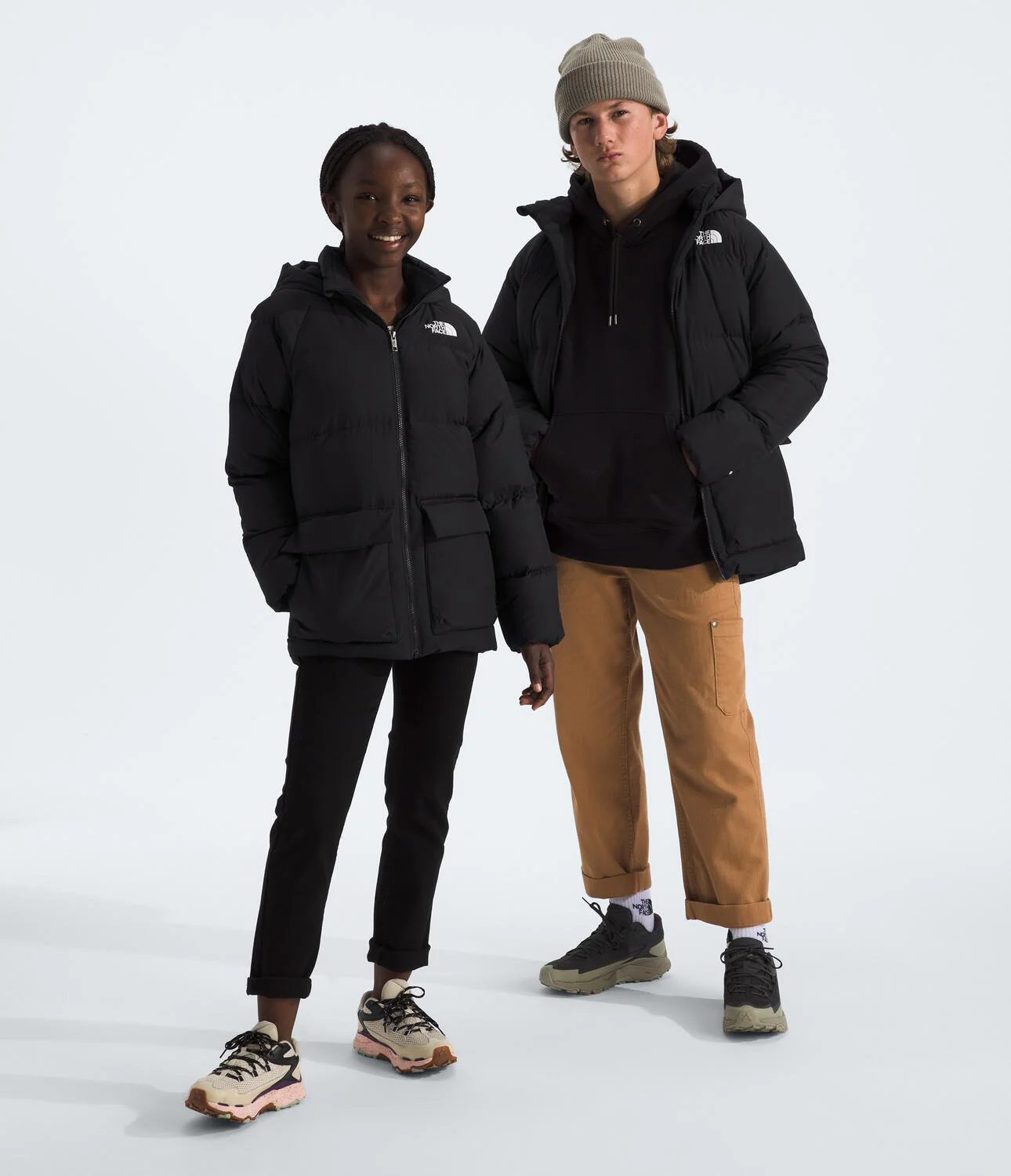 North Down Fleece-Lined Short Parka (Teens') - NF0A88UW