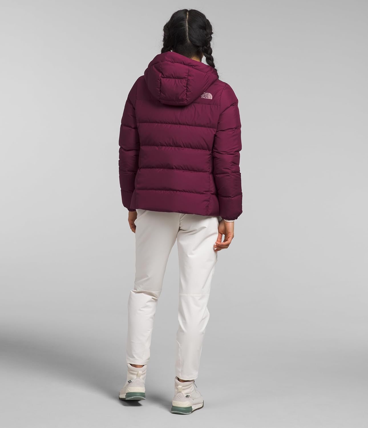 THE NORTH FACE Women's Gotham Insulated Jacket, Boysenberry/Fawn Grey, Large