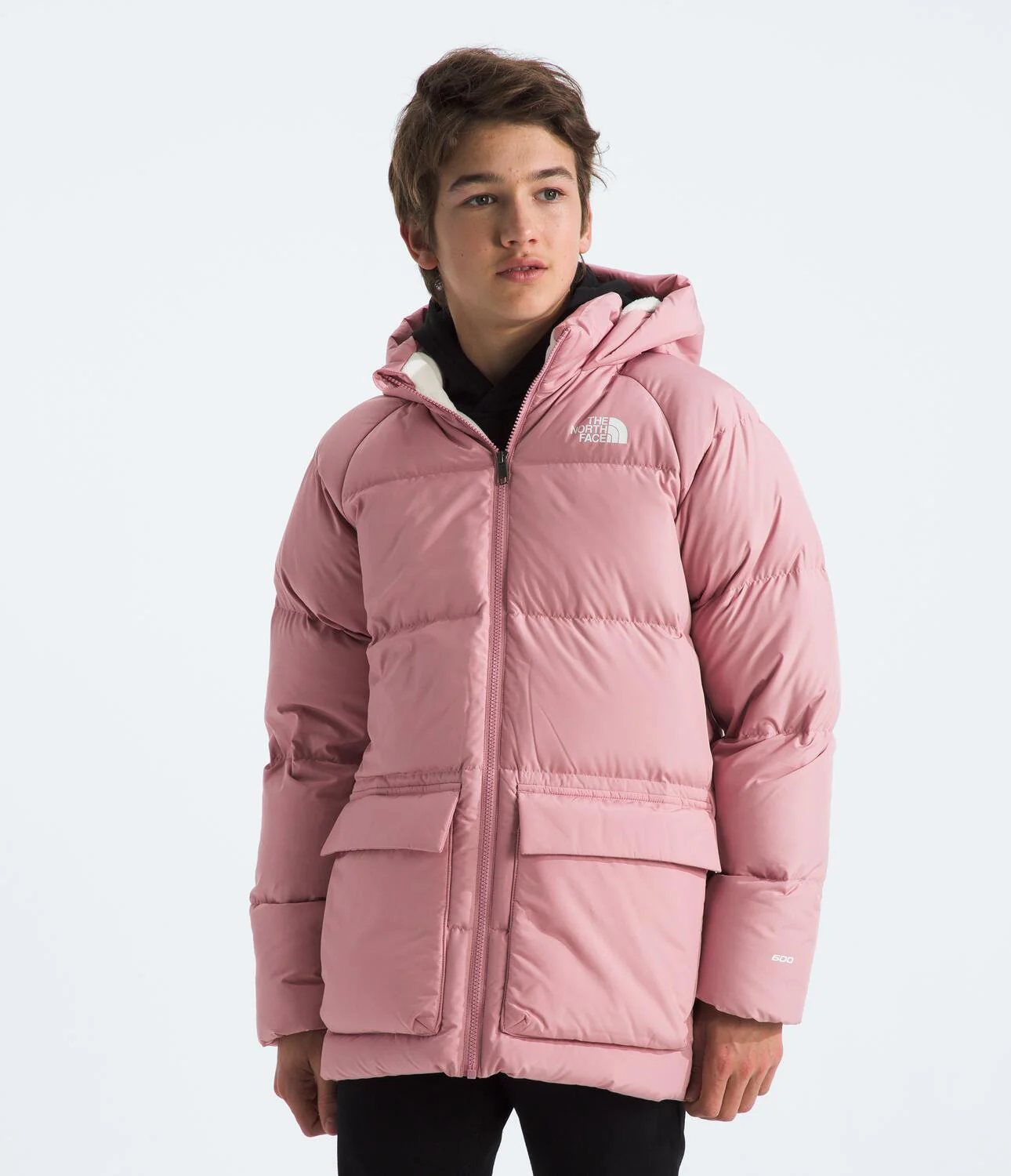 North Down Fleece-Lined Short Parka (Teens') - NF0A88UW