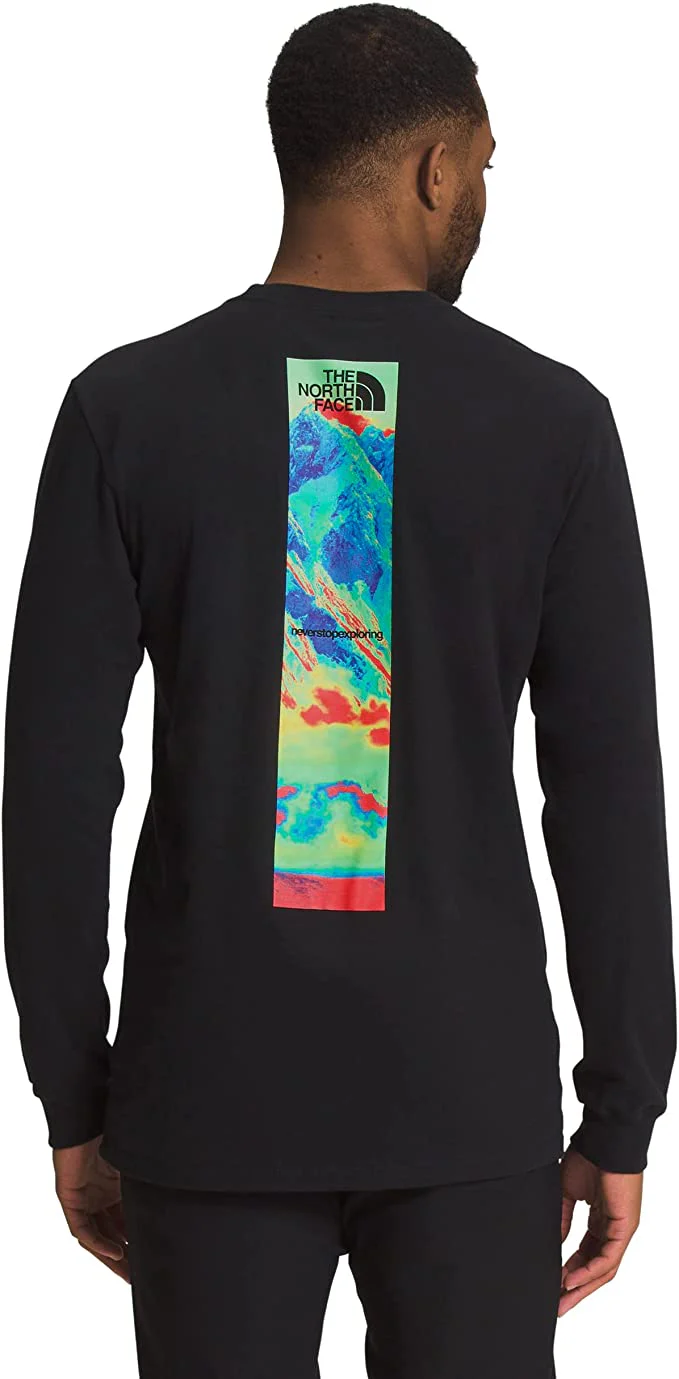 Long-Sleeve Graphic Injection Tee (Men's) - NF0A7UOJ - Past Season
