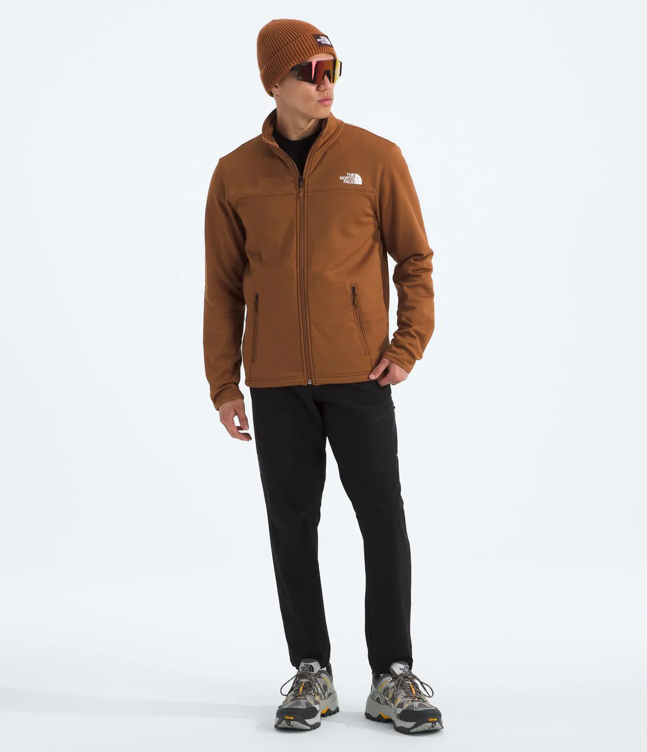 Cedar Trail Grid Fleece Full Zip Jacket (Men's) - NF0A8AZF