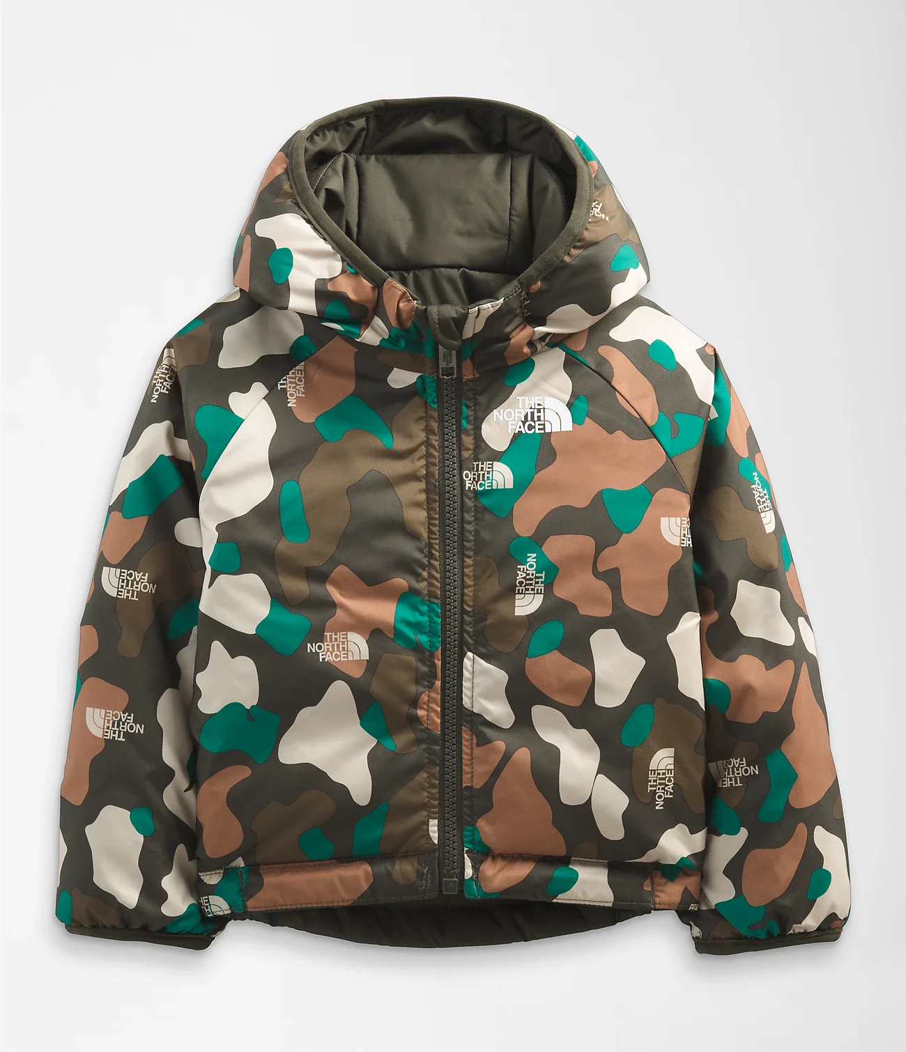 Reversible Perrito Hooded Jacket (Baby) - NF0A7WOR - Past Season