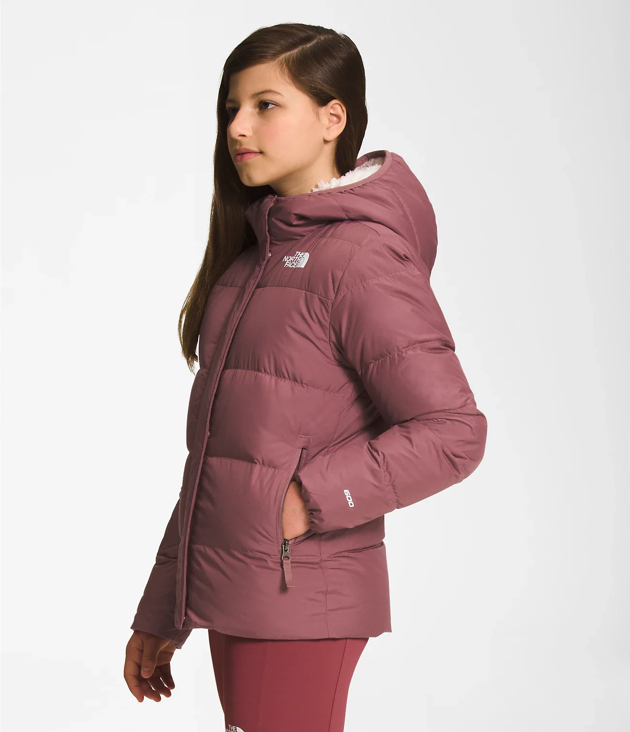 North Down Fleece-Lined Parka (Girls') - NF0A7UMM - Past Season