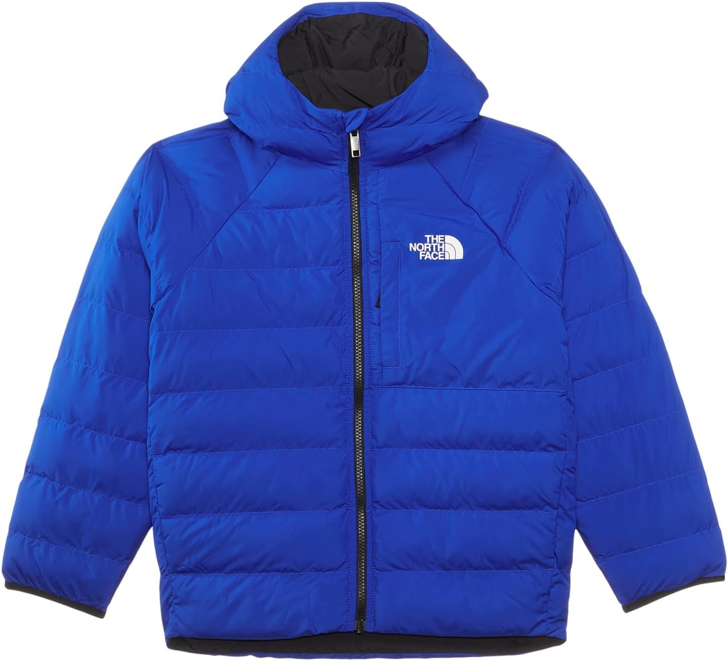 THE NORTH FACE Boys Reversible Perrito Hooded Jacket | Waterproof Winter Puffer Coat, Lightweight Outerwear for Travel