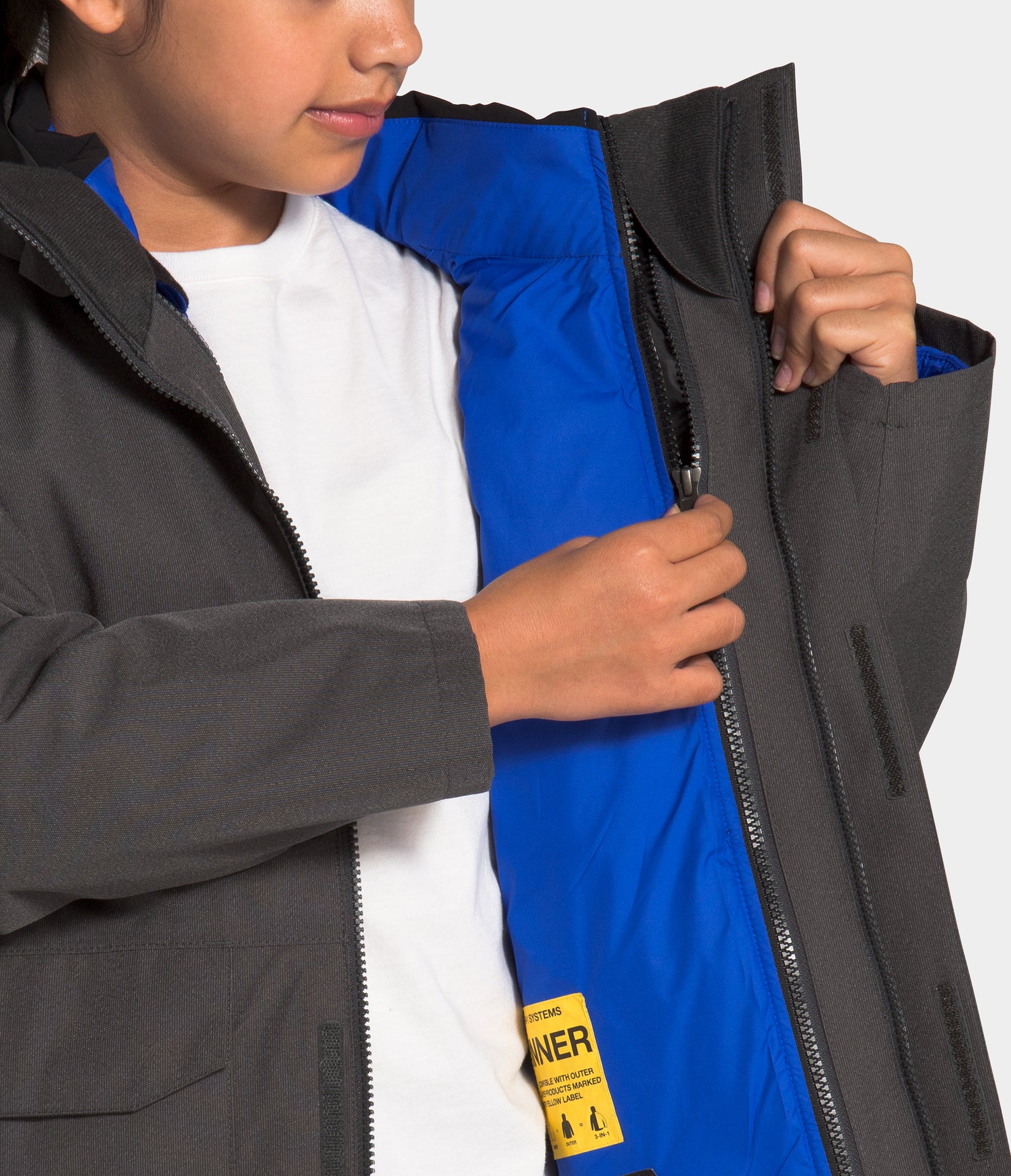 Balanced Rock Insulated Jacket (Youth) - NF0A4X54 - Past Season